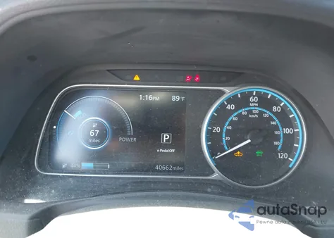 2021 Nissan Leaf Sv 40 Kwh из США, поврежденный, VIN 1N4AZ1CV4MC554224